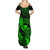 hawaii-family-matching-summer-maxi-dress-and-hawaiian-shirt-pineapple-mix-polynesian-plumeria-green-version