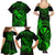 hawaii-family-matching-summer-maxi-dress-and-hawaiian-shirt-pineapple-mix-polynesian-plumeria-green-version