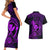 hawaii-couples-matching-short-sleeve-bodycon-dress-and-hawaiian-shirt-shaka-tattoo-mix-polynesian-plumeria-purple-version