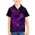 Hawaii Family Matching Puletasi Dress and Hawaiian Shirt Shaka Tattoo Mix Polynesian Plumeria Purple Version LT14 Son's Shirt Purple - Polynesian Pride