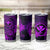 Hawaii Tumbler Cup Shaka Tattoo Mix Polynesian Plumeria Purple Version