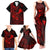 hawaii-family-matching-tank-maxi-dress-and-hawaiian-shirt-shaka-tattoo-mix-polynesian-plumeria-red-version