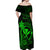 hawaii-off-shoulder-maxi-dress-shaka-tattoo-mix-polynesian-plumeria-green-version