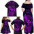 hawaii-family-matching-off-shoulder-long-sleeve-dress-and-hawaiian-shirt-hammerhead-shark-tattoo-mix-polynesian-plumeria-purple-version