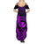 hawaii-family-matching-summer-maxi-dress-and-hawaiian-shirt-hammerhead-shark-tattoo-mix-polynesian-plumeria-purple-version