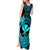 hawaii-tank-maxi-dress-hammerhead-shark-tattoo-mix-polynesian-plumeria-turquoise-version