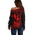 hawaii-off-shoulder-sweater-hammerhead-shark-tattoo-mix-polynesian-plumeria-red-version