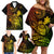 hawaii-family-matching-off-shoulder-short-dress-and-hawaiian-shirt-turtle-mix-polynesian-plumeria-reggae-version