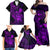 hawaii-family-matching-off-shoulder-maxi-dress-and-hawaiian-shirt-turtle-mix-polynesian-plumeria-purple-version