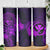 Hawaii Skinny Tumbler Turtle Mix Polynesian Plumeria Purple Version