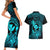 hawaii-couples-matching-short-sleeve-bodycon-dress-and-hawaiian-shirt-turtle-mix-polynesian-plumeria-turquoise-version