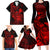 hawaii-family-matching-long-sleeve-bodycon-dress-and-hawaiian-shirt-turtle-mix-polynesian-plumeria-red-version