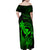 hawaii-family-matching-off-shoulder-maxi-dress-and-hawaiian-shirt-turtle-mix-polynesian-plumeria-green-version