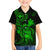 Hawaii Family Matching Puletasi Dress and Hawaiian Shirt Turtle Mix Polynesian Plumeria Green Version LT14 Son's Shirt Green - Polynesian Pride