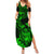 hawaii-family-matching-summer-maxi-dress-and-hawaiian-shirt-turtle-mix-polynesian-plumeria-green-version