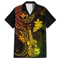 Hawaii Kid Hawaiian Shirt Ukulele Mix Polynesian Plumeria Reggae Version LT14 Kid Reggae - Polynesian Pride