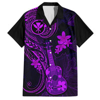 Hawaii Kid Hawaiian Shirt Ukulele Mix Polynesian Plumeria Purple Version LT14 Kid Purple - Polynesian Pride