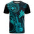 Hawaii T Shirt Ukulele Mix Polynesian Plumeria Turquoise Version LT14 Turquoise - Polynesian Pride