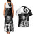 New Zealand Silver Fern Rugby Couples Matching Tank Maxi Dress and Hawaiian Shirt Go Champions NZ All Black Maori Koru LT14 - Polynesian Pride