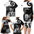 New Zealand Silver Fern Rugby Family Matching Long Sleeve Bodycon Dress and Hawaiian Shirt Go Champions NZ All Black Maori Koru LT14 - Polynesian Pride