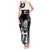 New Zealand Silver Fern Rugby Tank Maxi Dress Go Champions NZ All Black Maori Koru LT14 Women Black - Polynesian Pride