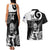 Custom New Zealand Silver Fern Rugby Couples Matching Tank Maxi Dress and Hawaiian Shirt Go Champions NZ All Black Maori Koru LT14 - Polynesian Pride