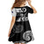 Custom New Zealand Silver Fern Rugby Kid Short Sleeve Dress Go Champions NZ All Black Maori Koru LT14 - Polynesian Pride