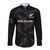 New Zealand Silver Fern Rugby Long Sleeve Button Shirt 2023 Go Aotearoa Champions World Cup LT14 Unisex Black - Polynesian Pride