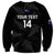 Personalised New Zealand Silver Fern Rugby Sweatshirt 2023 Go Aotearoa World Cup LT14 - Polynesian Pride