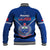 Samoa Rugby Baseball Jacket 2023 Go Manu Samoa With Polynesian Tattoo LT14 - Polynesian Pride