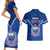 Samoa Rugby Couples Matching Short Sleeve Bodycon Dress and Hawaiian Shirt 2023 Go Manu Samoa LT14 - Polynesian Pride