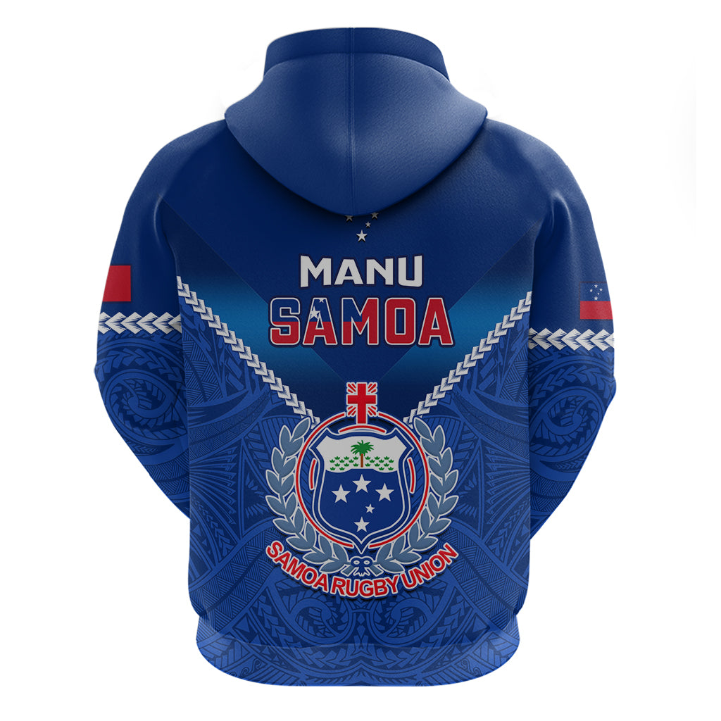 Samoa Rugby Hoodie 2023 Go Manu Samoa LT14 - Polynesian Pride