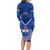 Samoa Rugby Long Sleeve Bodycon Dress 2023 Go Manu Samoa LT14 - Polynesian Pride