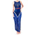 Samoa Rugby Tank Maxi Dress 2023 Go Manu Samoa LT14 Women Blue - Polynesian Pride