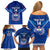 Custom Samoa Rugby Family Matching Off Shoulder Short Dress and Hawaiian Shirt 2023 Go Manu Samoa LT14 - Polynesian Pride