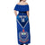 Custom Samoa Rugby Off Shoulder Maxi Dress 2023 Go Manu Samoa LT14 - Polynesian Pride