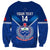 Custom Samoa Rugby Sweatshirt 2023 Go Manu Samoa LT14 - Polynesian Pride