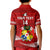 Custom Tonga Rugby Kid Polo Shirt 2023 Ikale Tahi Tongan Ngatu Pattern LT14 - Polynesian Pride