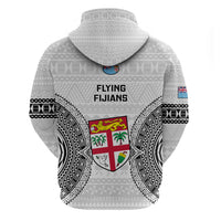 Fiji Rugby Hoodie 2023 Go Fijian Tapa Pattern World Cup LT14 - Polynesian Pride