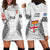 Fiji Rugby Hoodie Dress 2023 Go Champions World Cup Fijian Tapa Pattern LT14 - Polynesian Pride