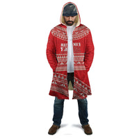 Mate Ma'a Tonga 2026 Rugby Custom Cloak Go Champions Tongan Ngatu Pattern LT14 - Polynesian Pride