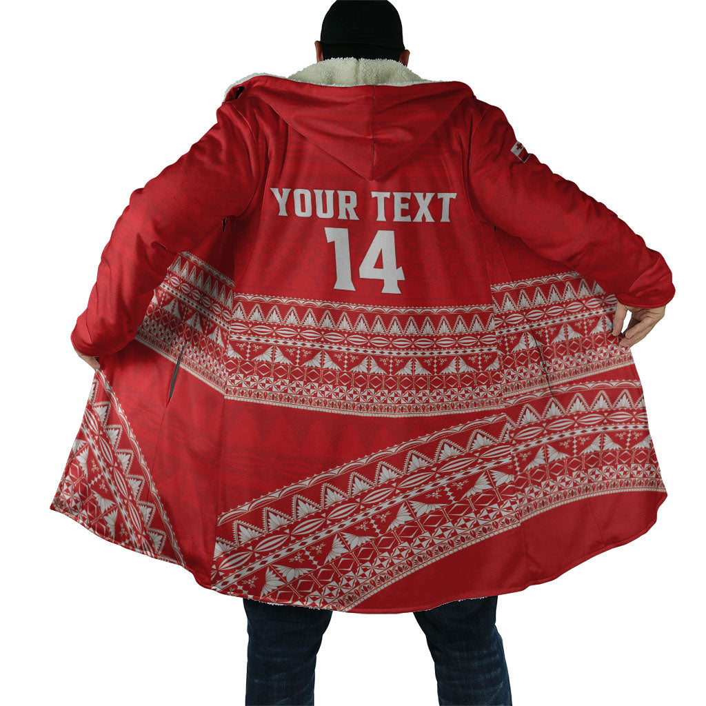 Mate Ma'a Tonga 2026 Rugby Custom Cloak Go Champions Tongan Ngatu Pattern LT14 - Polynesian Pride