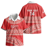 Mate Ma'a Tonga 2026 Rugby Custom Kid Hawaiian Shirt Go Champions Tongan Ngatu Pattern LT14 - Polynesian Pride