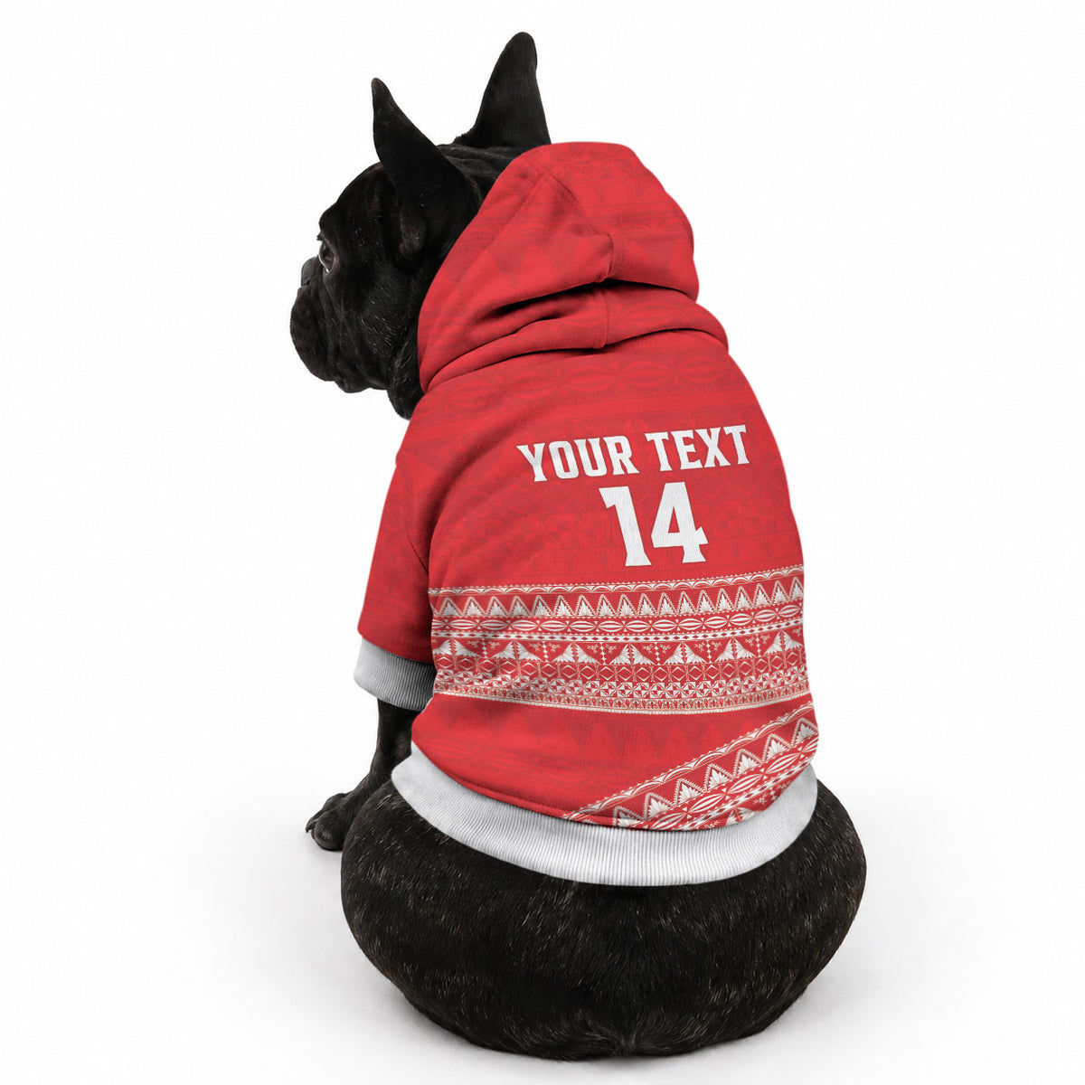 Mate Ma'a Tonga 2026 Rugby Custom Pet Hoodie Go Champions Tongan Ngatu Pattern LT14 - Polynesian Pride