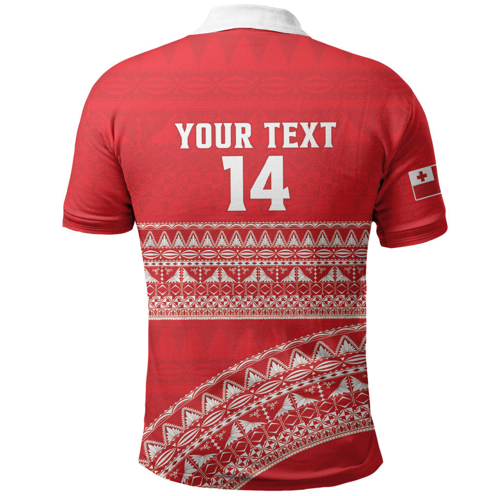 Mate Ma'a Tonga 2026 Rugby Custom Polo Shirt Go Champions Tongan Ngatu Pattern LT14 - Polynesian Pride