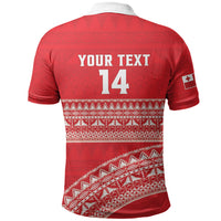 Mate Ma'a Tonga 2026 Rugby Custom Polo Shirt Go Champions Tongan Ngatu Pattern LT14 - Polynesian Pride