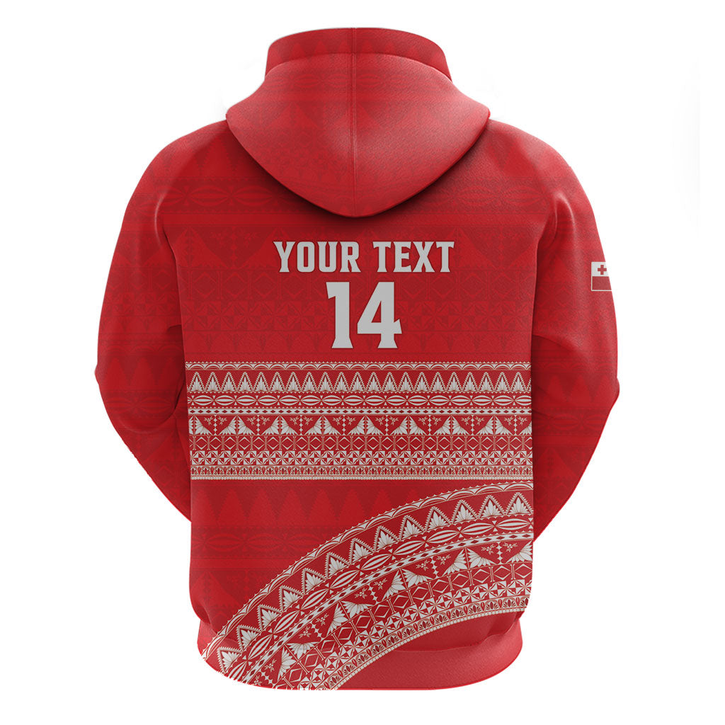 Mate Ma'a Tonga 2026 Rugby Custom Zip Hoodie Go Champions Tongan Ngatu Pattern LT14 - Polynesian Pride