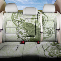 Green And White Hawaii Chameleon Back Car Seat Cover Plumeria Polynesian Tribal Art LT14 One Size Lime Green - Polynesian Pride