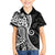 Black Polynesia Paisley Family Matching Short Sleeve Bodycon Dress and Hawaiian Shirt Polynesian With Tropical Flowers LT14 Son's Shirt Black - Polynesian Pride