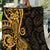 Gold Polynesia Paisley Quilt Polynesian With Tropical Flowers LT14 Gold - Polynesian Pride